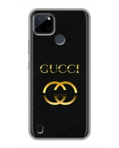 Чехол для Realme C21Y с картинкой «Золотой логотип Gucci» Чехол для Realme C21Y с картинкой «Золотой логотип Gucci»