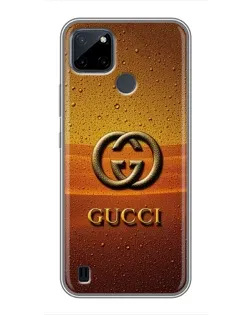 Чехол для Realme C21Y с картинкой «Gucci — солнечный градиент»