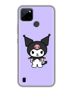 Чехол для Realme C21Y с картинкой «Kuromi — нежный фиолетовый» Чехол для Realme C21Y с картинкой «Kuromi — нежный фиолетовый»