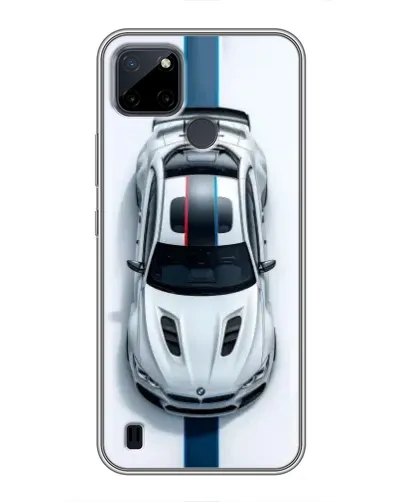 Чехол для Realme C21Y с картинкой «Вид сверху — BMW M» Чехол для Realme C21Y с картинкой «Вид сверху — BMW M»