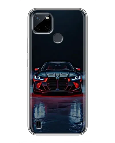 Чехол для Realme C21Y с картинкой «BMW на мокрой дороге» Чехол для Realme C21Y с картинкой «BMW на мокрой дороге»