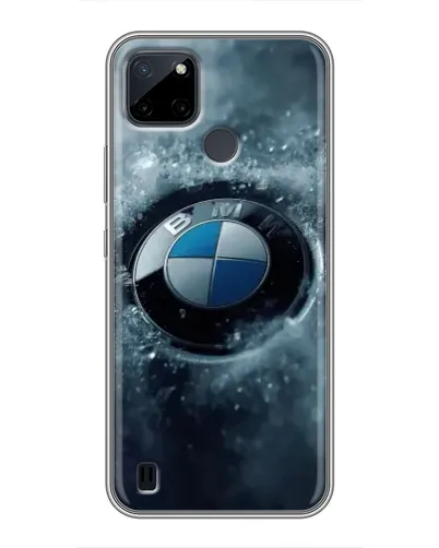 Чехол для Realme C21Y с картинкой «Логотип BMW — лед» Чехол для Realme C21Y с картинкой «Логотип BMW — лед»