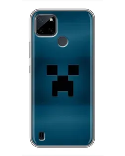 Чехол для Realme C21Y с картинкой «Крипер текстура» Чехол для Realme C21Y с картинкой «Крипер текстура»