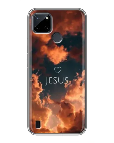 Чехол для Realme C21Y с картинкой «Сияние Имени Jesus»