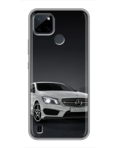 Чехол для Realme C21Y с картинкой «Mercedes AMG GT Silver»