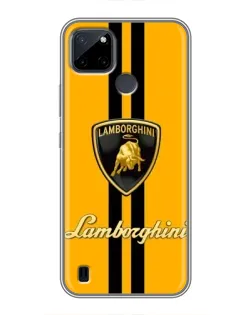 Чохол для Realme C21Y з картинкою «Lamborghini Stripe жовтий» Чохол для Realme C21Y з картинкою «Lamborghini Stripe жовтий»