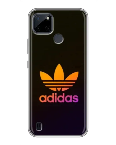 Чехол для Realme C25Y с картинкой «Градиент Adidas»