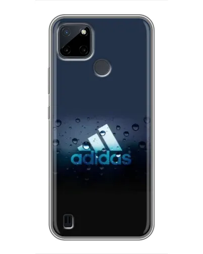 Чехол для Realme C25Y с картинкой «Adidas Water Drops»