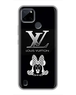 Чехол для Realme C25Y с картинкой «LV и Минни Маус»