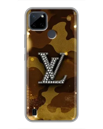Чехол для Realme C25Y с картинкой «Камуфляжный Louis Vuitton»