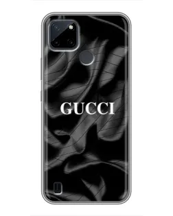 Чехол для Realme C25Y с картинкой «Gucci — шелковые волны» Чехол для Realme C25Y с картинкой «Gucci — шелковые волны»
