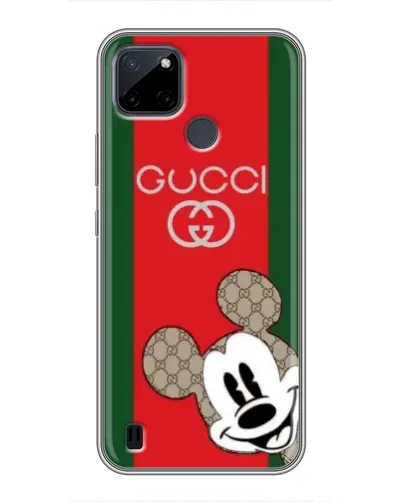 Чехол для Realme C25Y с картинкой «Gucci — полосы и Микки» Чехол для Realme C25Y с картинкой «Gucci — полосы и Микки»