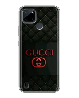 Чехол для Realme C25Y с картинкой «Gucci — стеганый черный» Чехол для Realme C25Y с картинкой «Gucci — стеганый черный»