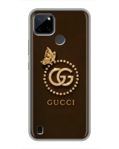 Чехол для Realme C25Y с картинкой «Gucci — золотая бабочка» Чехол для Realme C25Y с картинкой «Gucci — золотая бабочка»