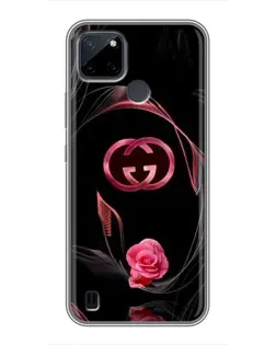 Чехол для Realme C25Y с картинкой «Gucci — неоновая роза» Чехол для Realme C25Y с картинкой «Gucci — неоновая роза»