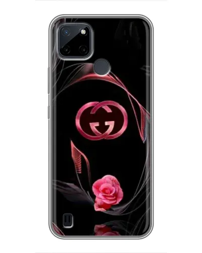 Чехол для Realme C25Y с картинкой «Gucci — неоновая роза» Чехол для Realme C25Y с картинкой «Gucci — неоновая роза»