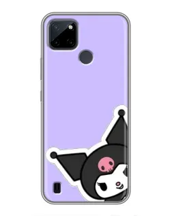 Чехол для Realme C25Y с картинкой «Забавная Kuromi»