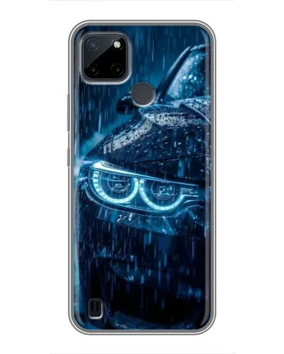 Чехол для Realme C25Y с картинкой «BMW под дождем» Чехол для Realme C25Y с картинкой «BMW под дождем»