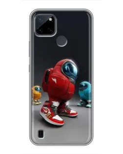 Чехол для Realme C25Y с картинкой «Among Us — 3D стиль» Чехол для Realme C25Y с картинкой «Among Us — 3D стиль»