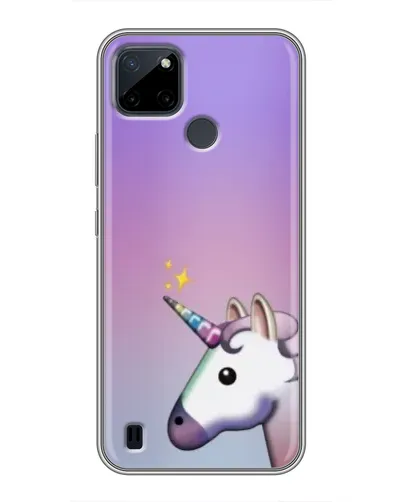 Чехол для Realme C25Y с картинкой «Единорог градиент» Чехол для Realme C25Y с картинкой «Единорог градиент»
