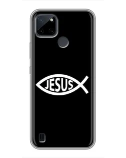 Чехол для Realme C25Y с картинкой «Классический Jesus»