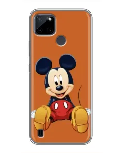 Чехол для Realme C25Y с картинкой «Микки отдыхает»