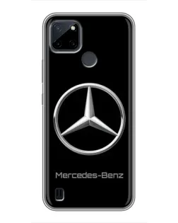 Чехол для Realme C25Y с картинкой «Mercedes Silver Logo»