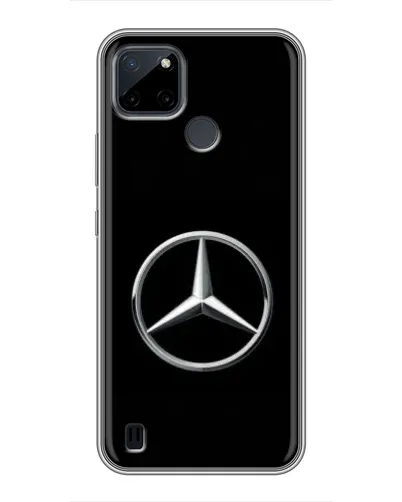 Чехол для Realme C25Y с картинкой «Mercedes классический лого»