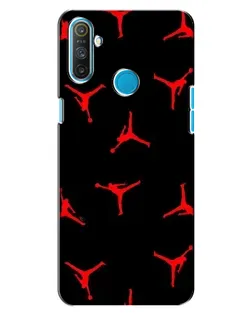 Чохол для Realme C3 з картинкою «Jordan Red Pattern» Чохол для Realme C3 з картинкою «Jordan Red Pattern»