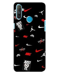 Чохол для Realme C3 з картинкою «Nike Mix Pattern»