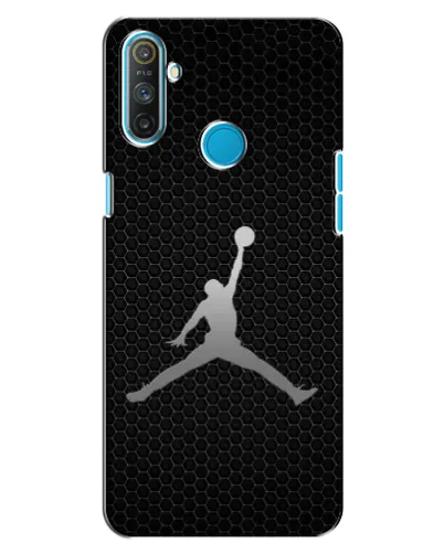 Чехол для Realme C3 с картинкой «Jordan Dark Carbon»