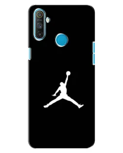 Чохол для Realme C3 з картинкою «Jordan Silhouette»