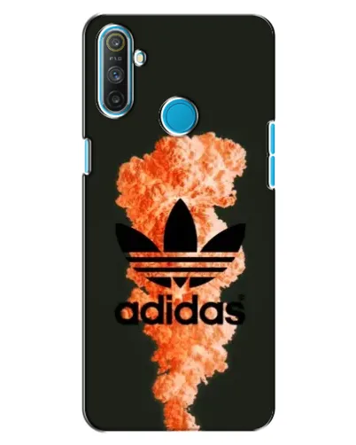Чехол для Realme C3 с картинкой «Оранжевый дым Adidas» Чехол для Realme C3 с картинкой «Оранжевый дым Adidas»