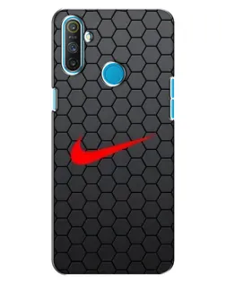 Чохол для Realme C3 з картинкою «Nike — карбонова сітка» Чохол для Realme C3 з картинкою «Nike — карбонова сітка»