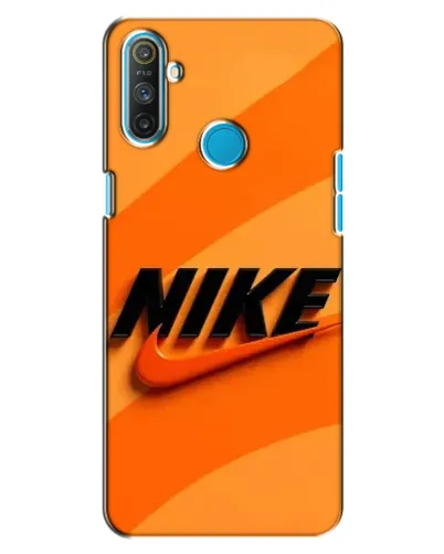 Чохол для Realme C3 з картинкою «Помаранчевий драйв Nike»