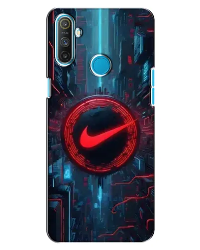 Чохол для Realme C3 з картинкою «Техногенний стиль Nike»