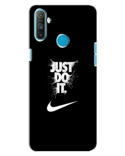 Чохол для Realme C3 з картинкою «Текстовий принт Nike»