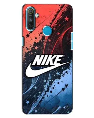 Чохол для Realme C3 з картинкою «Градієнтний принт Найк»