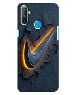 Чохол для Realme C3 з картинкою «Об'ємний логотип Найк» Чохол для Realme C3 з картинкою «Об'ємний логотип Найк»