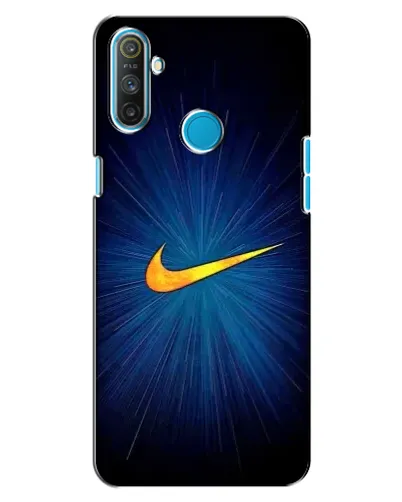 Чехол для Realme C3 с картинкой «Синий пульс Nike» Чехол для Realme C3 с картинкой «Синий пульс Nike»