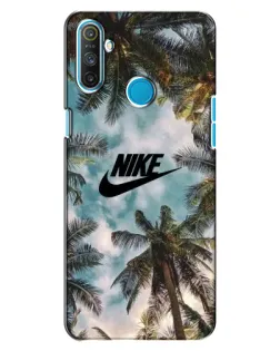 Чохол для Realme C3 з картинкою «Тропічний принт Nike» Чохол для Realme C3 з картинкою «Тропічний принт Nike»