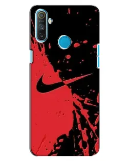 Чохол для Realme C3 з картинкою «Червоні бризки Nike» Чохол для Realme C3 з картинкою «Червоні бризки Nike»