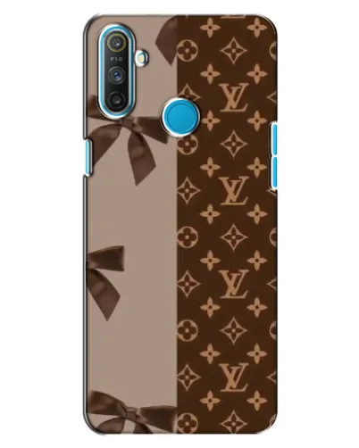 Чехол для Realme C3 с картинкой «Louis Vuitton — банты»