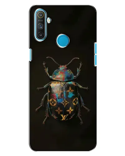 Чехол для Realme C3 с картинкой «LV — мраморный принт»