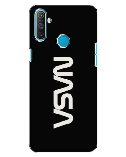 Чехол для Realme C3 с картинкой «NASA — вертикальный логотип» Чехол для Realme C3 с картинкой «NASA — вертикальный логотип»