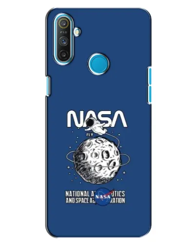 Чехол для Realme C3 с картинкой «NASA — лунная миссия» Чехол для Realme C3 с картинкой «NASA — лунная миссия»
