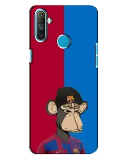 Чохол для Realme C3 з картинкою «Bored Ape — фанат Барси» Чохол для Realme C3 з картинкою «Bored Ape — фанат Барси»