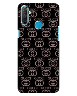Чохол для Realme C3 з картинкою «Класична монограма Gucci»