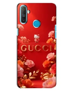 Чохол для Realme C3 з картинкою «Gucci — золотий сад»