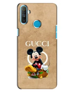 Чохол для Realme C3 з картинкою «Міккі Маус Gucci — крафт»